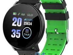 Smartwatch Generic cu Bluetooth, monitorizare ritm cardiac, notificari, functii fitness S180